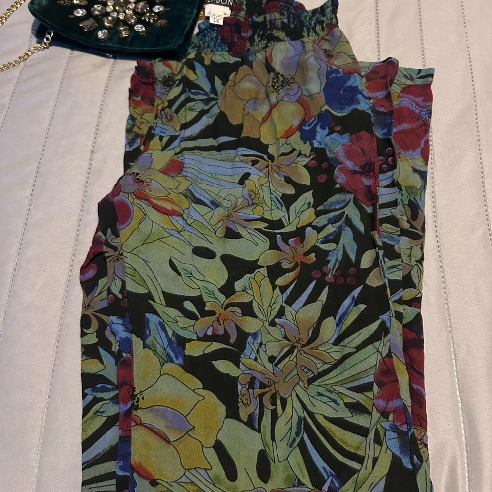 Billabong Multicolor Floral Wide Leg Pants